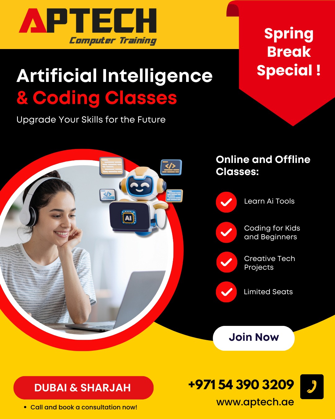 Artificial Intelligence & Coding Classes